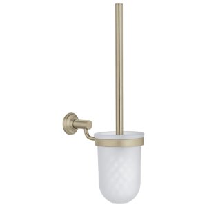 Grohe Essentials Authentic Toilet Brush Set - Brushed Nickel (40658EN1) - main image 1