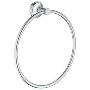 Grohe Essentials Authentic Towel Ring - Chrome (40655001) - main image 1