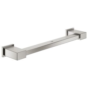 Grohe Essentials Cube Grip Bar - Supersteel (40514DC1) - main image 1