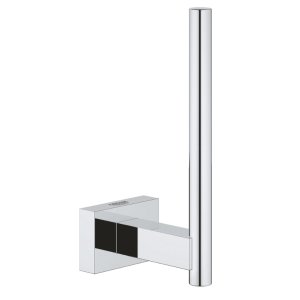 Grohe Essentials Cube Spare Toilet Paper Holder - Chrome (40623001) - main image 1