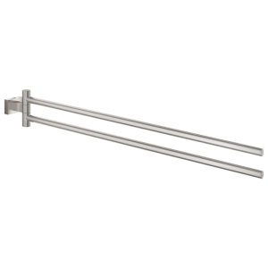 Grohe Essentials Cube Towel Bar - Supersteel (40624DC1) - main image 1