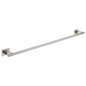 Grohe Essentials Cube Towel Rail - 558mm - Supersteel (40509DC1) - main image 1