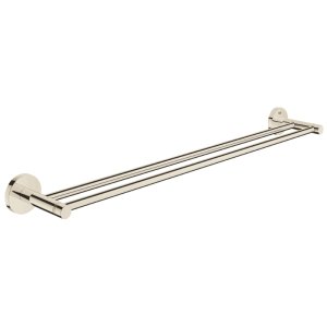 Grohe Essentials Double Towel Rail - Polsihed Nickel (40802BE1) - main image 1