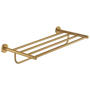 Grohe Essentials Multi Bath Towel Rack - Brushed Cool Sunrise (40800GN1) - main image 1