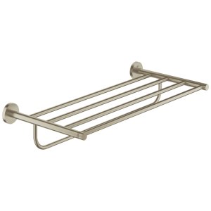 Grohe Essentials Multi Bath Towel Rack - Brushed Nickel (40800EN1) - main image 1
