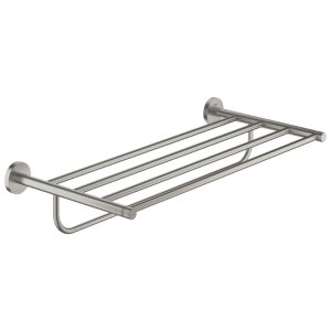 Grohe Essentials Multi Bath Towel Rack - Supersteel (40800DC1) - main image 1