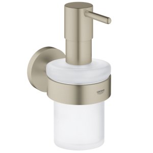 Grohe Essentials Soap Dispenser With Holder - Brushed Nickel (40448EN1) - main image 1