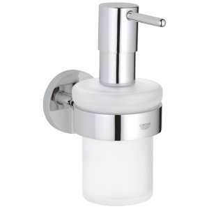 Grohe Essentials Soap Dispenser With Holder - Chrome (40448001) - main image 1