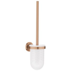 Grohe Essentials Toilet Brush Set - Brushed Warm Sunset (40374DL1) - main image 1