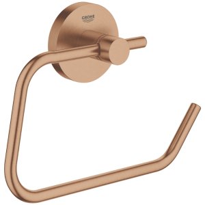 Grohe Essentials Toilet Roll Holder - Brushed Warm Sunset (40689DL1) - main image 1