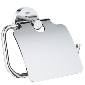 Grohe Essentials Toilet Roll Holder - Chrome (40367001) - main image 1