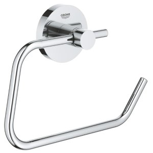 Grohe Essentials Toilet Roll Holder - Chrome (40689001) - main image 1
