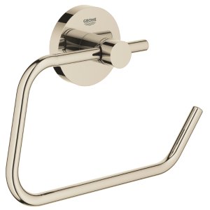Grohe Essentials Toilet Roll Holder - Polished Nickel (40689BE1) - main image 1