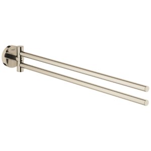 Grohe Essentials Towel Bar - Pivotable - Polished Nickel (40371BE1) - main image 1