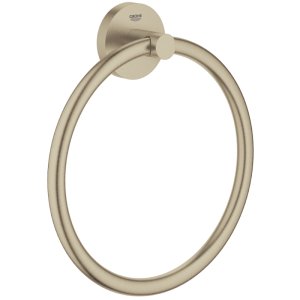 Grohe Essentials Towel Ring - Brushed Nickel (40365EN1) - main image 1