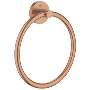 Grohe Essentials Towel Ring - Brushed Warm Sunset (40365DL1) - main image 1