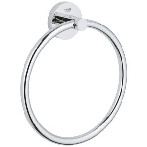 Grohe Essentials Towel Ring - Chrome (40365001) - main image 1