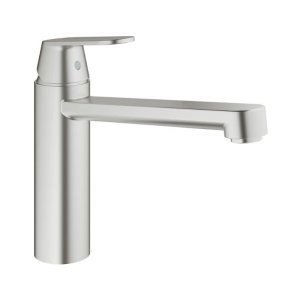 Grohe Eurosmart Cosmopolitan Single Lever Sink Mixer - Supersteel (30193DC0) - main image 1
