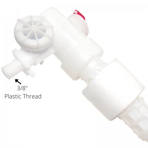 Grohe filling valve - with 3/8" plastic inlet thread (43991000) - main image 1