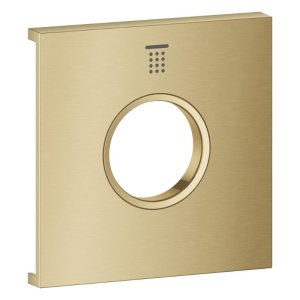 Grohe Grohtherm Aqua Tiles Exchangeable Metal Plate & Symbol - Head Shower 1 - Brushed Cool Sunrise (106887GN00) - main image 1