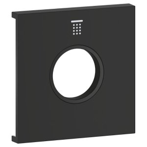 Grohe Grohtherm Aqua Tiles Exchangeable Metal Plate & Symbol - Head Shower 1 - Phantom Black (106887KF00) - main image 1