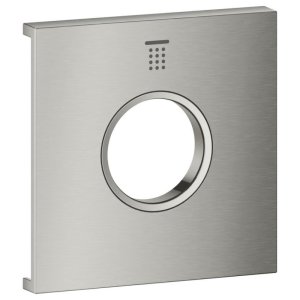 Grohe Grohtherm Aqua Tiles Exchangeable Metal Plate & Symbol - Head Shower 1 - Supersteel (106887DC00) - main image 1