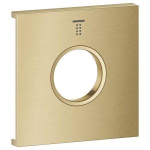Grohe Grohtherm Aqua Tiles Exchangeable Metal Plate & Symbol - Head Shower 2 - Brushed Cool Sunrise (106888GN00) - main image 1
