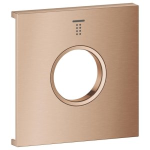 Grohe Grohtherm Aqua Tiles Exchangeable Metal Plate & Symbol - Head Shower 2 - Brushed Warm Sunset (106888DL00) - main image 1