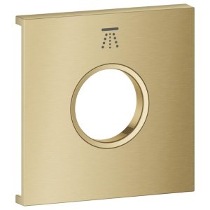 Grohe Grohtherm Aqua Tiles Exchangeable Metal Plate & Symbol - Head Shower 3 - Brushed Cool Sunrise (106889GN00) - main image 1