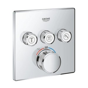 Grohe GrohTherm SmartControl Thermostat For Concecealed Installation - Chrome (29126000) - main image 1