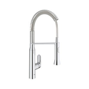 Grohe K7 Foot Control Electronic Single Lever Sink Mixer - Chrome (30312000) - main image 1