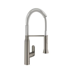 Grohe K7 Single Lever Sink Mixer - Brushed Hard Graphite (31379AL0) - main image 1