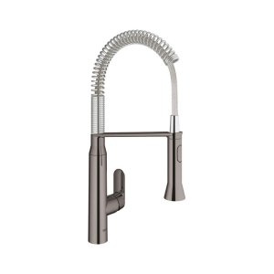 Grohe K7 Single Lever Sink Mixer - Hard Graphite (31379A00) - main image 1
