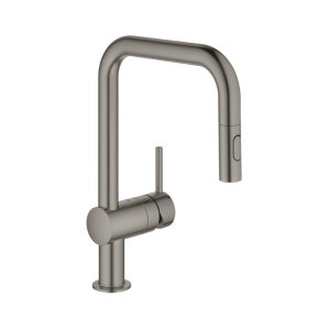 Grohe Minta Single Lever Sink Mixer - Brushed Hard Graphite (32322AL2) - main image 1