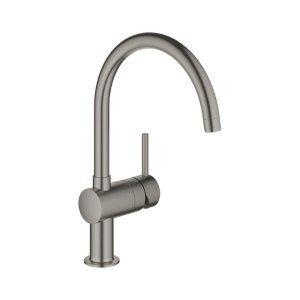 Grohe Minta Single Lever Sink Mixer - Brushed Hard Graphite (32917AL0) - main image 1