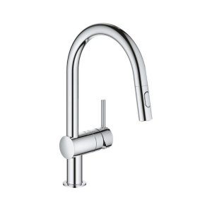 Grohe Minta Single Lever Sink Mixer - Chrome (32321002) - main image 1