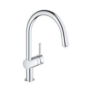 Grohe Minta Single Lever Sink Mixer - Chrome (32511000) - main image 1