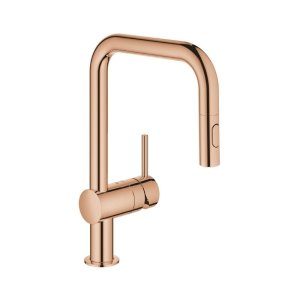 Grohe Minta Single Lever Sink Mixer - Warm Sunset (32322DA2) - main image 1