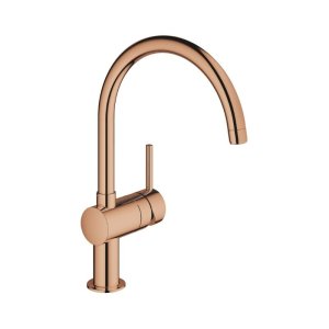 Grohe Minta Single Lever Sink Mixer - Warm Sunset (32917DA0) - main image 1