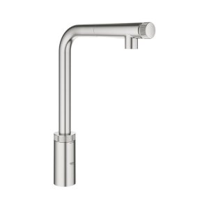 Grohe Minta SmartControl Sink Mixer - Supersteel (31613DC0) - main image 1