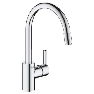 Grohe Quickfix Feel Single Lever Sink Mixer Tap - Chrome (32671002) - main image 1