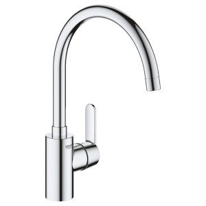 Grohe Quickfix Get High Spout Single Lever Sink Mixer Tap - Chrome (31494001) - main image 1