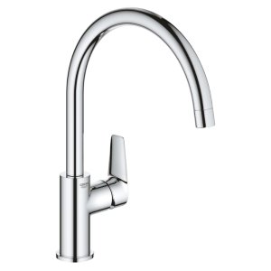 Grohe Quickfix Start Edge Single Lever Sink Mixer Tap - Chrome (31866000) - main image 1