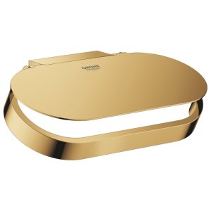 Grohe Selection Toilet Roll Holder With Cover - Cool Sunrise (41069GL0) - main image 1