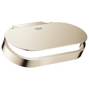 Grohe Selection Toilet Roll Holder With Cover - Polished Nickel (41069BE0) - main image 1