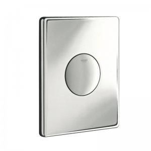 Grohe Skate Flush Plate - Chrome (38573000) - main image 1