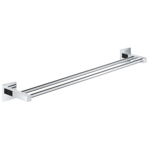 Grohe Start Cube Double Towel Bar 600mm - Chrome (41104000) - main image 1