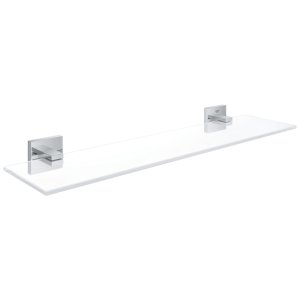 Grohe Start Cube Glass Shelf 530mm - Chrome (41109000) - main image 1