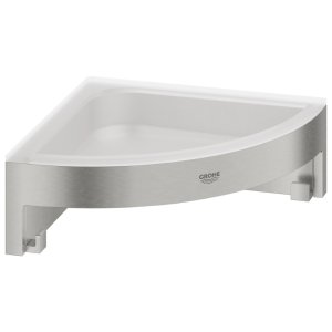Grohe Start Cube Triangle Shower Basket - Supersteel (41106DC0) - main image 1