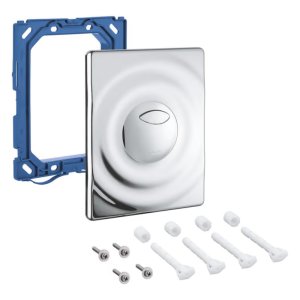 Grohe Surf Flush Plate - Chrome (42302000) - main image 1